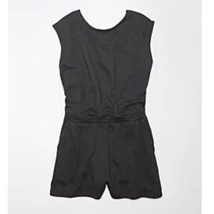 American eagle fleece romper small